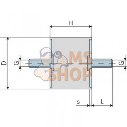 Silent bloc TYPE A | KRAMP Silent bloc TYPE A | KRAMPPR#799508