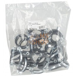 Collier pour tuyau FRS-L 53-59 8/10 25pcs  | FISCHER Collier pour tuyau FRS-L 53-59 8/10 25pcs  | FISCHERPR#1125196