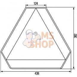 Triangle de signalisation | HELLA Triangle de signalisation | HELLAPR#522652