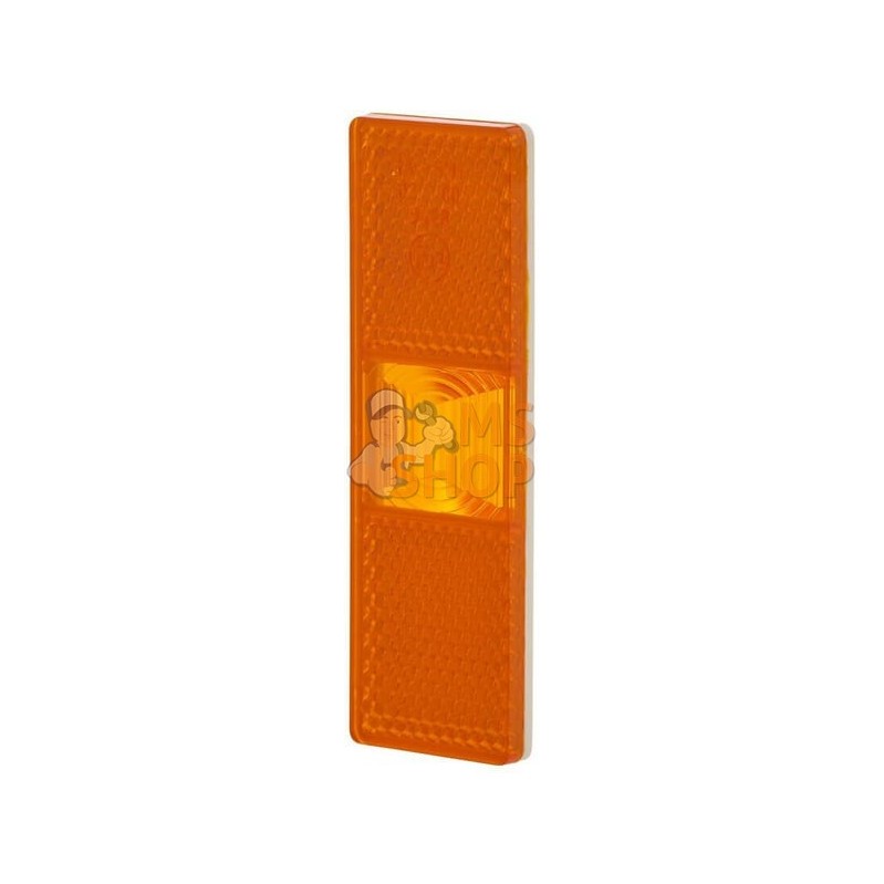 Catadioptre rectangle jaune à clipser Hella | HELLA Catadioptre rectangle jaune à clipser Hella | HELLAPR#522913