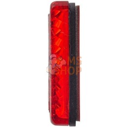 Catadioptre rectangle rouge 91,8x27,3mm autocollant | HELLA Catadioptre rectangle rouge 91,8x27,3mm autocollant | HELLAPR#522925