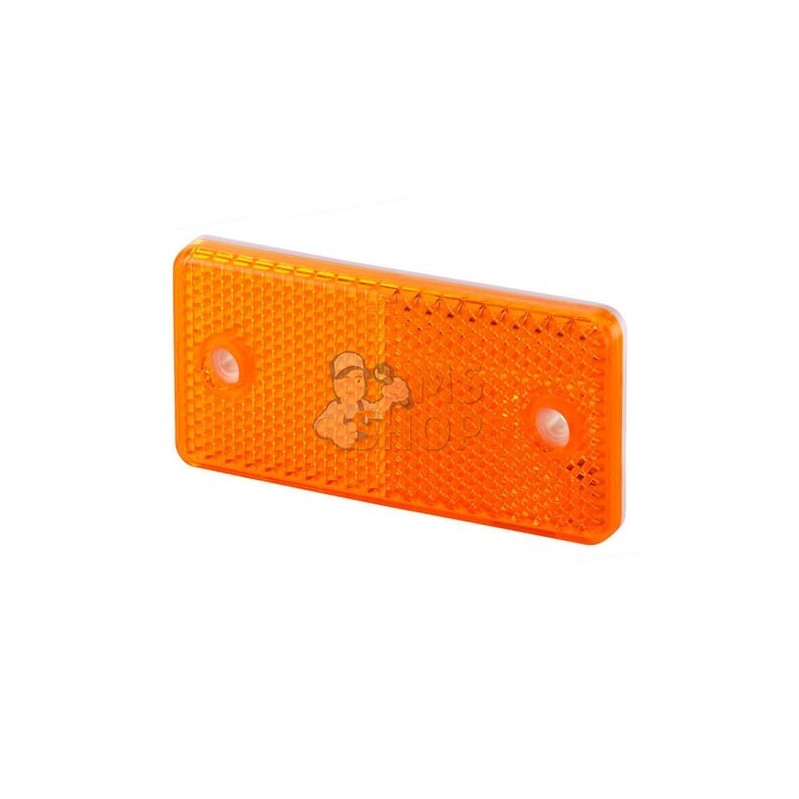 Catadioptre rectangle orange 180x40mm à visser | HELLA Catadioptre rectangle orange 180x40mm à visser | HELLAPR#522945