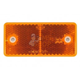 Catadioptre rectangle orange 180x40mm à visser | HELLA Catadioptre rectangle orange 180x40mm à visser | HELLAPR#522945