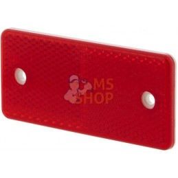 Catadioptre rectangle rouge 94x44mm à visser | HELLA Catadioptre rectangle rouge 94x44mm à visser | HELLAPR#522877