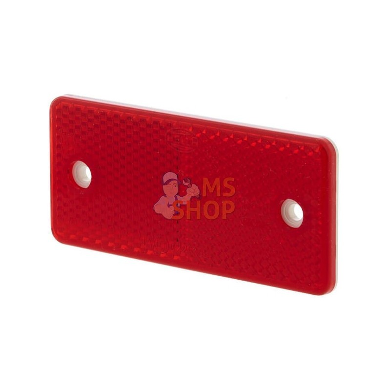 Catadioptre rectangle rouge 94x44mm à visser | HELLA Catadioptre rectangle rouge 94x44mm à visser | HELLAPR#522877