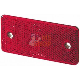 Catadioptre rectangle rouge 94x44mm à visser | HELLA Catadioptre rectangle rouge 94x44mm à visser | HELLAPR#522877