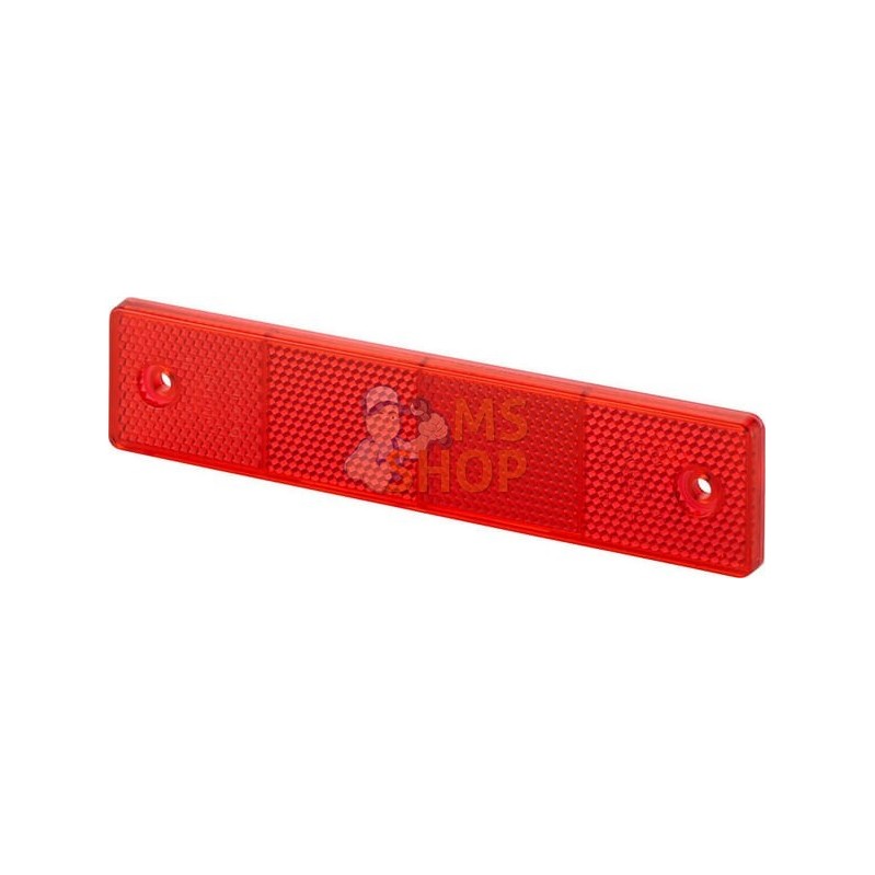 Catadioptre rectangle rouge 180x40mm à visser | HELLA Catadioptre rectangle rouge 180x40mm à visser | HELLAPR#522910