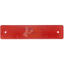 Catadioptre rectangle rouge 180x40mm à visser | HELLA Catadioptre rectangle rouge 180x40mm à visser | HELLAPR#522910