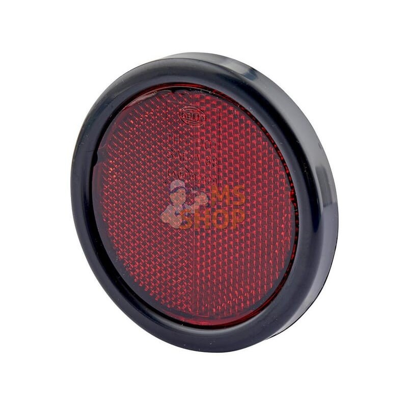 Catadioptre rond rouge Ø95 mm | HELLA Catadioptre rond rouge Ø95 mm | HELLAPR#522907