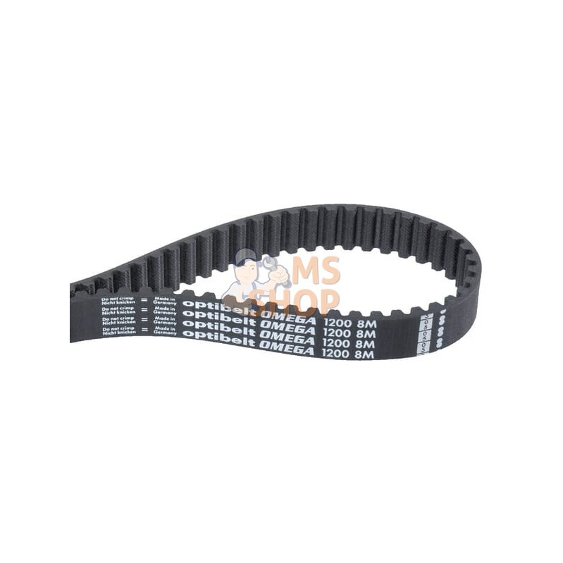 Courroie dent. Omega 125Z-20mm | OPTIBELT Courroie dent. Omega 125Z-20mm | OPTIBELTPR#967076