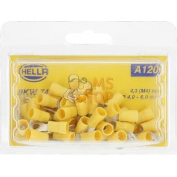 Cosse de câble jaune 4-6 mm² | HELLA Cosse de câble jaune 4-6 mm² | HELLAPR#523066