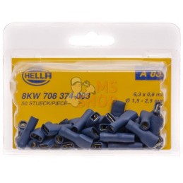 Clip pour languette bleu 1,5-2 | HELLA Clip pour languette bleu 1,5-2 | HELLAPR#523076