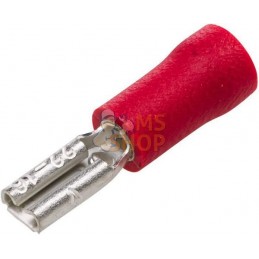 Fiche plate rouge 0,5-1 mm² | HELLA Fiche plate rouge 0,5-1 mm² | HELLAPR#523074