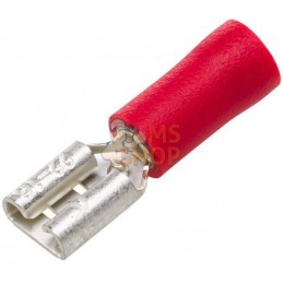 Fiche plate rouge 0,5-1 mm² | HELLA Fiche plate rouge 0,5-1 mm² | HELLAPR#523072