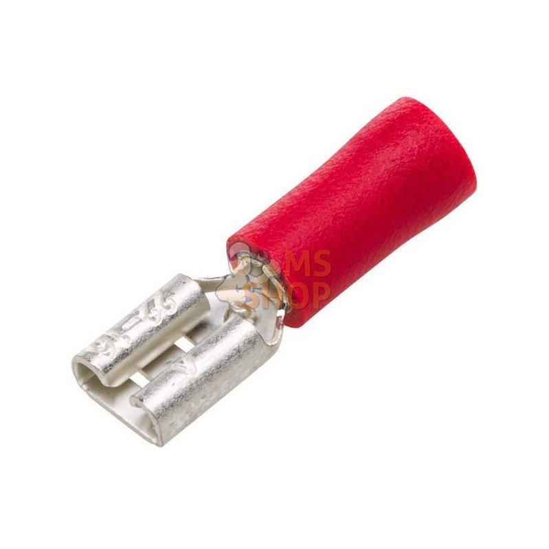 Fiche plate rouge 0,5-1 mm² | HELLA Fiche plate rouge 0,5-1 mm² | HELLAPR#523072