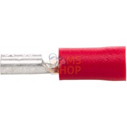 Fiche plate rouge 0,5-1 mm² | HELLA Fiche plate rouge 0,5-1 mm² | HELLAPR#523072