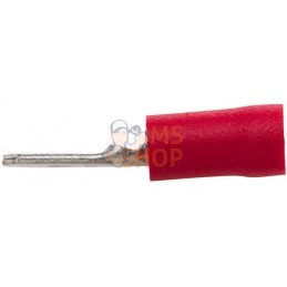 Fiche plate rouge 0,5-1 mm² | HELLA Fiche plate rouge 0,5-1 mm² | HELLAPR#523080