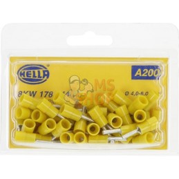 Fiche pointue jaune 4-6 mm² | HELLA Fiche pointue jaune 4-6 mm² | HELLAPR#710451