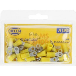 Cosse de câble jaune 4-6 mm² | HELLA Cosse de câble jaune 4-6 mm² | HELLAPR#710488