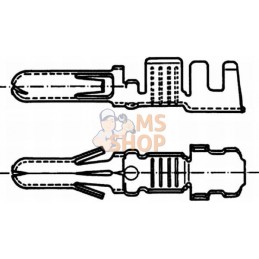 Cosse ronde 1-2,5 mm² | HELLA Cosse ronde 1-2,5 mm² | HELLAPR#710537