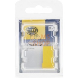 Fusible pal 60A longueur 23,1mm jaune Hella | HELLA Fusible pal 60A longueur 23,1mm jaune Hella | HELLAPR#710693