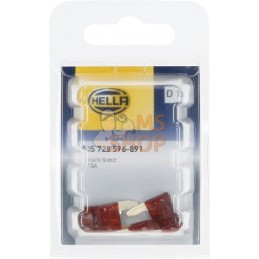 Fusible lame mini 7,5A longueur 19mm brun Hella | HELLA Fusible lame mini 7,5A longueur 19mm brun Hella | HELLAPR#710679