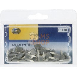 Fusible lame mini 2A longueur 10,9mm gris pack 50x Hella | HELLA Fusible lame mini 2A longueur 10,9mm gris pack 50x Hella | HELL