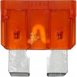 Fusible lame standard 32V 40A longueur 18,6mm orange pack 50x Hella | HELLA Fusible lame standard 32V 40A longueur 18,6mm orange