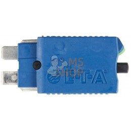 Fusible réinitialisation manuelle thermique 28V 30A longueur 51,6mm vert Hella | HELLA Fusible réinitialisation manuelle thermiq