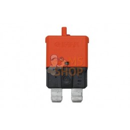 Fusible réinitialisation manuelle thermique 32V 40A longueur 32,2mm orange Hella | HELLA Fusible réinitialisation manuelle therm