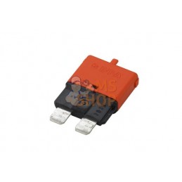 Fusible réinitialisation manuelle thermique 32V 40A longueur 32,2mm orange Hella | HELLA Fusible réinitialisation manuelle therm