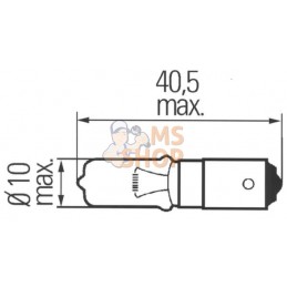 Ampoule H21W - 12V-21W - BAY9s | HELLA Ampoule H21W - 12V-21W - BAY9s | HELLAPR#710416