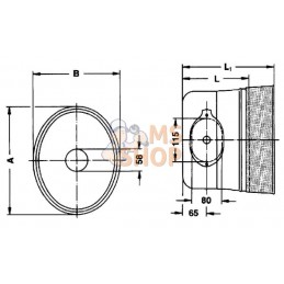 Coiffe de protection | WALTERSCHEID Coiffe de protection | WALTERSCHEIDPR#820235