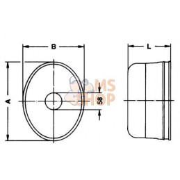 Coiffe de protection | WALTERSCHEID Coiffe de protection | WALTERSCHEIDPR#820228