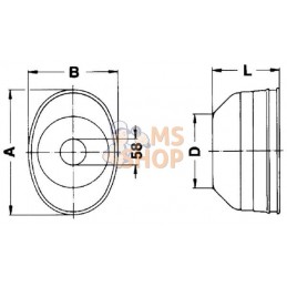 Coiffe de protection | WALTERSCHEID Coiffe de protection | WALTERSCHEIDPR#820223