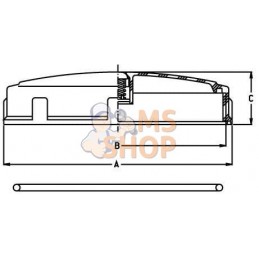 Couvercle de réservoir à visser Ø 240 mm avec reniflard | GEOLINE Couvercle de réservoir à visser Ø 240 mm avec reniflard | GEOL