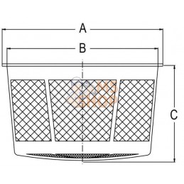 Panier de filtre pour orifice de 287 mm | GEOLINE Panier de filtre pour orifice de 287 mm | GEOLINEPR#691902