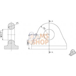 Anneau de traction Zotek-50 | WALTERSCHEID Anneau de traction Zotek-50 | WALTERSCHEIDPR#883131