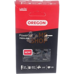 Chaîne de tronçonneuse 3/8" 1,6mm 66 DL dent à angle droit Oregon | OREGON Chaîne de tronçonneuse 3/8" 1,6mm 66 DL dent à angle 