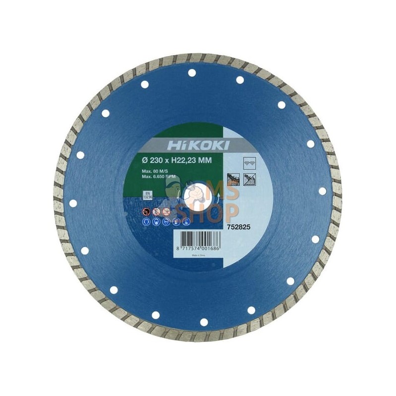 Disque diamant Turbob 230mm | HIKOKI Disque diamant Turbob 230mm | HIKOKIPR#612191