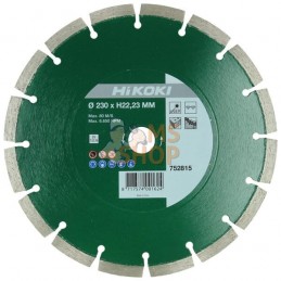 Disque diamant UniPro 230mm | HIKOKI Disque diamant UniPro 230mm | HIKOKIPR#980404