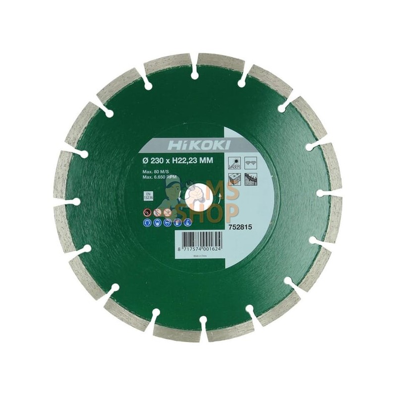 Disque diamant UniPro 230mm | HIKOKI Disque diamant UniPro 230mm | HIKOKIPR#980404