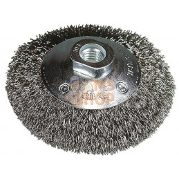 Brosse conique 100mm M14 0,3 ondulé | HIKOKI Brosse conique 100mm M14 0,3 ondulé | HIKOKIPR#611991