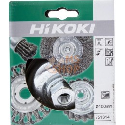 Brosse circulaire 100mm M14 ondulée | HIKOKI Brosse circulaire 100mm M14 ondulée | HIKOKIPR#611988