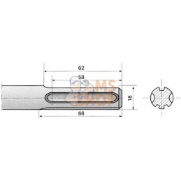 Burin plat 26x400mm SDS-Max | HIKOKI Burin plat 26x400mm SDS-Max | HIKOKIPR#700989