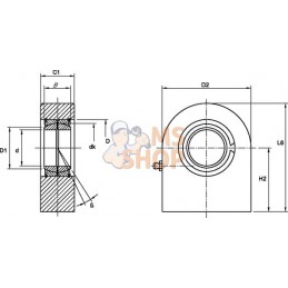 Embout de bielle | SKF Embout de bielle | SKFPR#606754