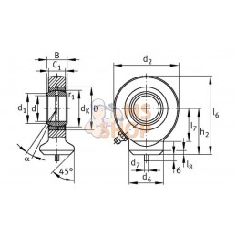 Embout de bielle | SKF Embout de bielle | SKFPR#606796