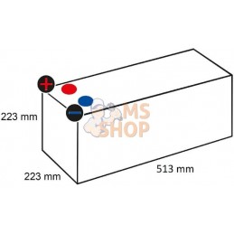 Batterie 12V 190Ah 1050A VARTA | VARTA Batterie 12V 190Ah 1050A VARTA | VARTAPR#633655