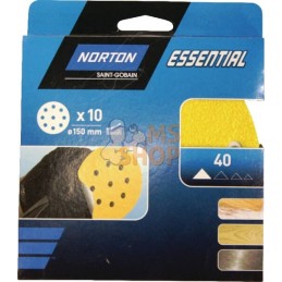 Papier abrasif 150 mm K180 | NORTON Papier abrasif 150 mm K180 | NORTONPR#484655