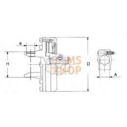 Limiteur à friction FV34 G9/S9 1800Nm | BONDIOLI&PAVESI Limiteur à friction FV34 G9/S9 1800Nm | BONDIOLI&PAVESIPR#584258